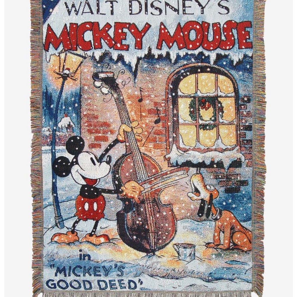 Disneys Mickey Good Deed Throw